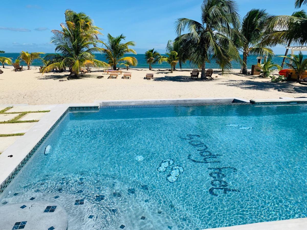 Sandy Feet Beach Resort Placencia Bagian luar foto