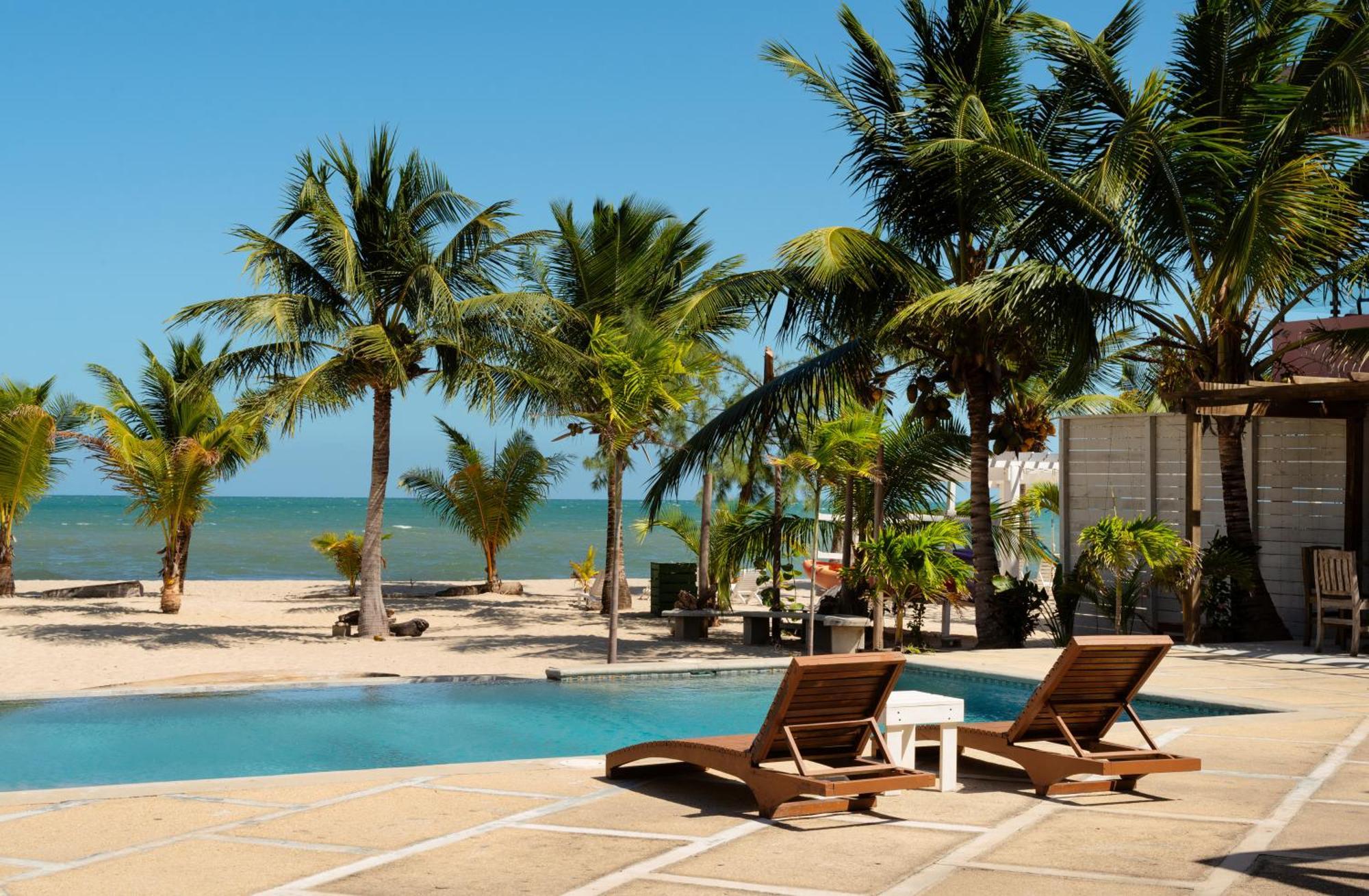 Sandy Feet Beach Resort Placencia Bagian luar foto